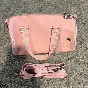 Pink Lacoste Purse